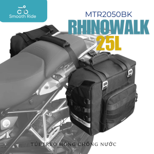 [Chính Hãng] Túi Treo Hông Xe Máy Rhinowalk 25L MTR2050BK Chống Nước Tuyệt Đối, Túi Hông Xe Đa Năng, Dễ Lắp Đặt