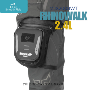 [Chính Hãng] Túi Đeo Hông Đeo Đùi Rhinowalk MJX2008WT 2.4L Chống Nước, Túi Hít Bình Xăng Đa Năng 2-trong-1