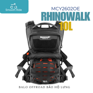 [Chính Hãng] Balo Off-Road Rhinowalk 10L MCY2602OE - Bảo Vệ Lưng, Tương Thích Túi Ngực & Chống Nước Tuyệt Đối